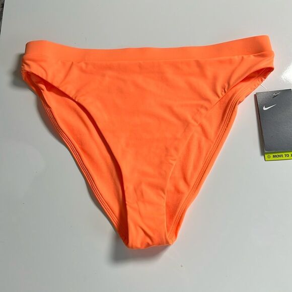Nike Women’s High Waisted Cheeky Bikini Bottoms - Picture 2 of 8
